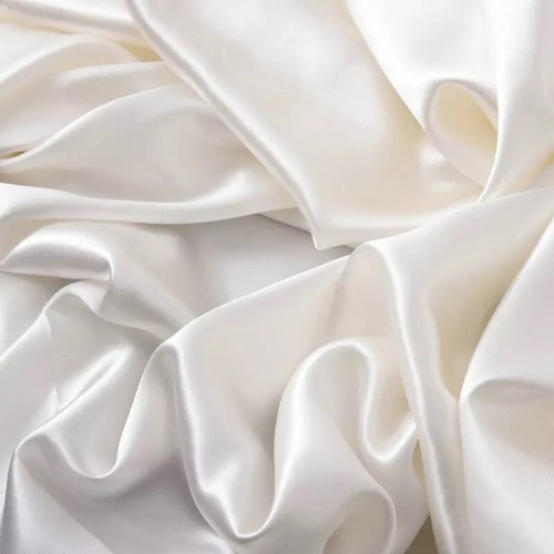 Plain silk fabric charmeuse - plain,
