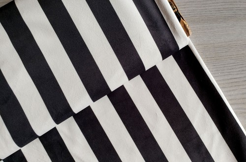 Velvet fabric stripes - velvet,