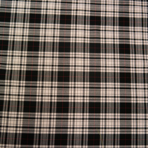 Polyviscose tartan plaid check - polyviscose,