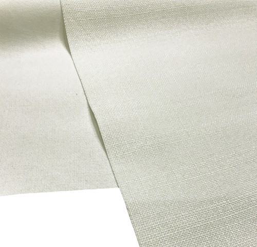 Plain soft linen look fabric - linen,