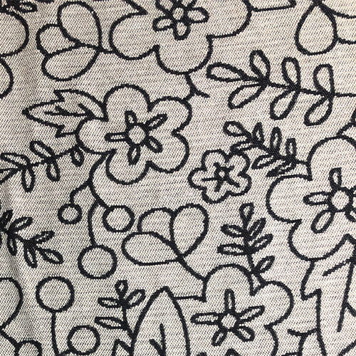 High quality floral black - high,